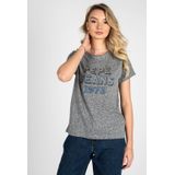 Pepe Jeans - T-shirt Bibiana - Grijs - Dames