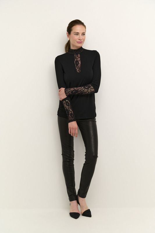 Damesblouse met kant CULTURE Poppy