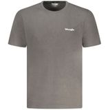 Wrangler, Heren, Tops, Grijs, Maat: L Katoen,