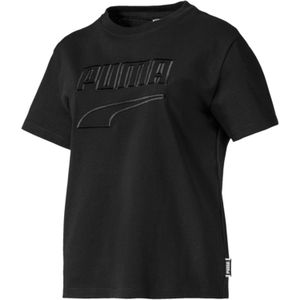 Puma - Downtown Tee - T-shirt - Zwart - Casual
