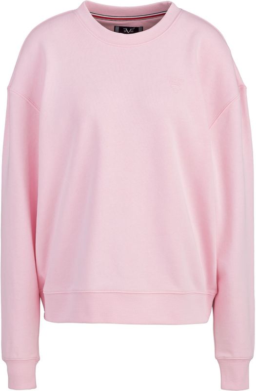 Sweater - Effen - Sweatstof - Ronde Hals - Losse Pasvorm - Lange Mouw