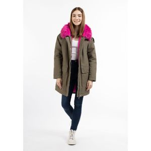 myMo - Winterparka - Keepuwarm - Imitatiebont - Gewatteerd