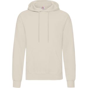 Fruit Of The Loom Heren Sweatshirt Met Capuchon / Hoodie (Natuurlijk)