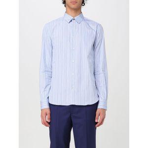 Paul Smith - Overhemd - Blauw - 100% Katoen - Lange Mouwen