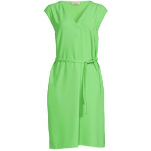 Mos Mosh jurk HELIA LEIA van gerecycled polyester groen