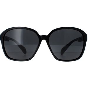 Adidas SP0013 01A Glanzend Zwarte Contrastgrijze Zonnebril Zonnebrillen -  Zwart | Sunglasses