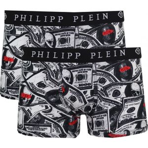 Philipp Plein Heren Ondergoed Van Zwart Katoen - Maat S