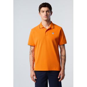 North Sails Polo overhemd Met contrasterende boorden