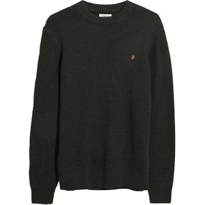 Farah Heren Foraker Crew Neck Sweater (Zwart)