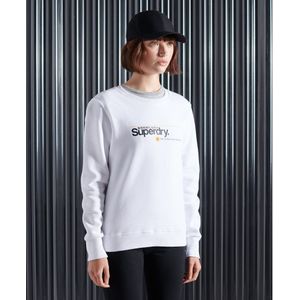 Superdry Transit Sweatshirt Met Ronde Hals En Core-logo - Dames - Maat 42