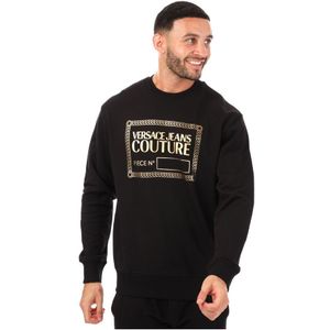 Versace Sweatshirt Voor Heren, Zwart - Maat L