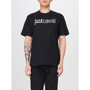 Just Cavalli - Logo Tee - T-shirt - Zwart