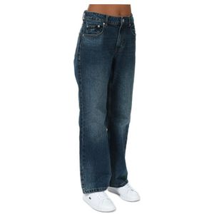 Only Dad Life regular straight fit jeans voor dames, denim