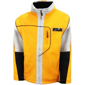 Fila - U89664 - Geïsoleerde Sneeuwjas - Grijs/Geel - Heren