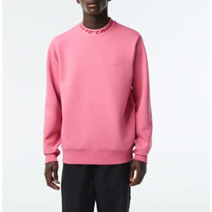 Lacoste - Dubbelzijdige Logo Kraag Sweatshirt - Roze - Heren
