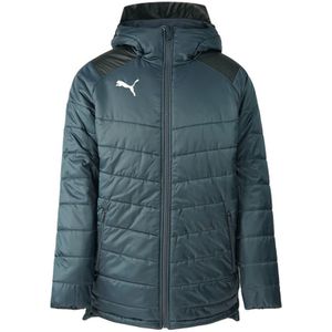 Puma Bamberg Gewatteerde Blauwe Lange Winterjas - Maat 4XL