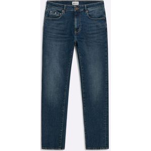 Herenblauwe SAX ZIP REV 09MD Jeans