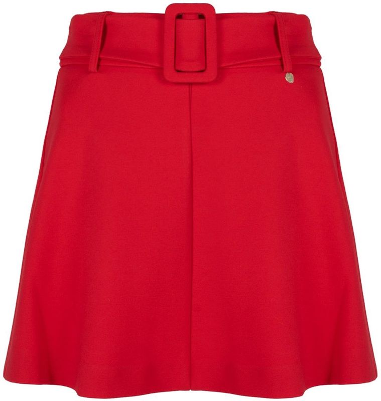 Liu Jo - A-lijnrok - Rood - Hoogwaardige Stof