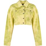 Patrizia Pepe - Veelzijdige Denimjas - Geel - Dames