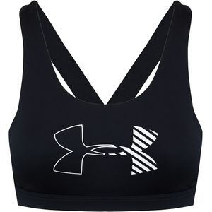 Under Armour - HeatGear - Sportbeha - Zwart - Medium Impact Ondersteuning