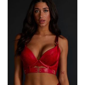 Hunkemöller Voorgevormde Push-up Longline Beugel Bh Occult - Maat 70D