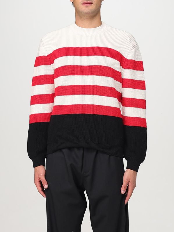 Msgm - Truien - Veelkleurig - Katoen - Ronde Hals