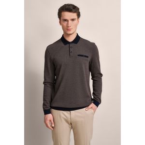 Bugatti Herren Poloshirt met gestructureerde kraag
