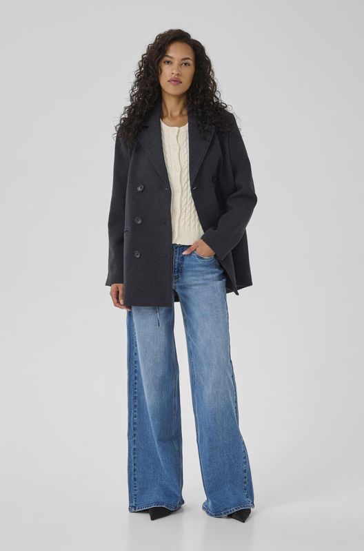 My Essential Wardrobe, Dames, Jassen, Blauw, Maat: XS