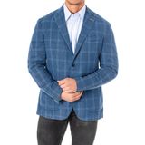 La Martina - Long Sleeve Americana Jacket - Blauw - Heren - Katoen