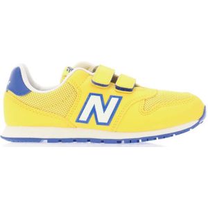 Boy's New Balance Kids 500 Hook And Loop Trainers in Yellow