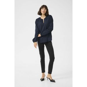 Blouse met lange mouwen Regular fit Midnight Marine