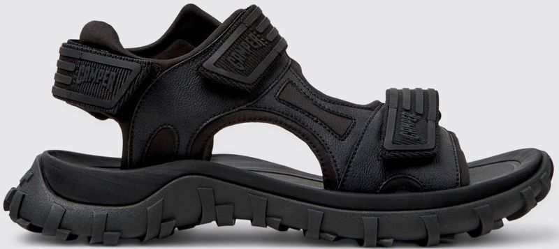 Sandalen - Drift Trail - Effen - Velcro Sluiting - Glad Leer - Wide Fit