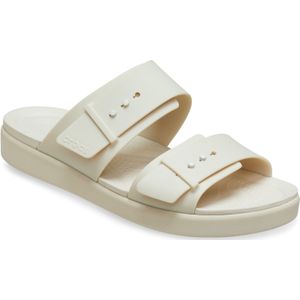 Crocs Brooklyn Buckle Dames Sandstone Sandalen
