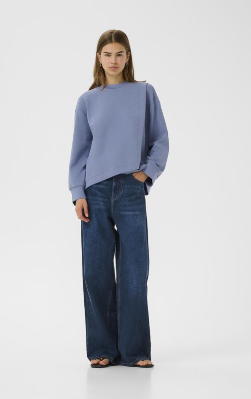 Sweatshirt GidaIW Baggy fit blue