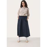 Part Two - A-lijn Rok After Midnight - Blauw - Dames