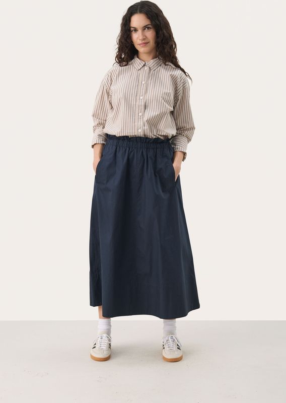 Part Two - A-lijn Rok After Midnight - Blauw - Dames