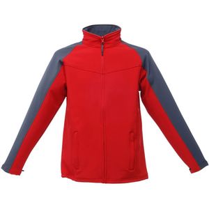 Regatta - Heren Uproar Softshell Windbestendige Fleece Vest (Rood/Grijs) - Maat 2XL