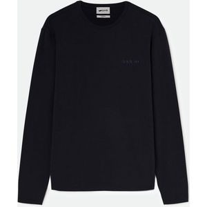 Heren-T-shirt met lange mouwen JANIS/S STR 1984 blauw