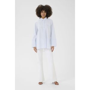 CULTURE - Blouse 'Beha' - Lichtblauw - Klassieke Blouse