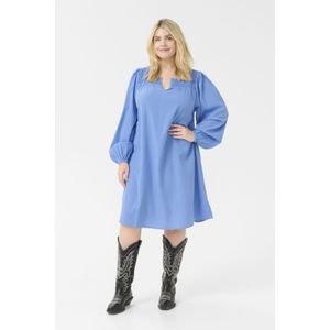 Jurk A-shape blue