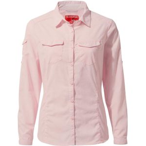 Craghoppers Dames/dames NosiLife Adventure II shirt met lange mouwen (Zeeschelp Roze)