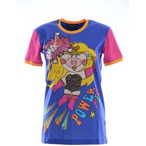 Dolce & Gabbana Dames T-shirt met Korte Mouwen