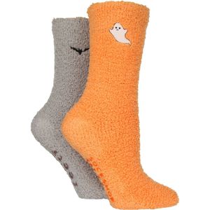 2-Pack Dames Gezellige Lounge Sokken voor Slaap