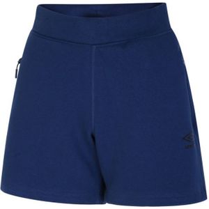 Umbro Dames/Dames Pro Elite Fleece Shorts (Marine) - Maat M