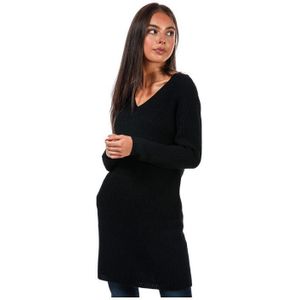 Zwarte Only Melton Life-trui-jurk voor dames