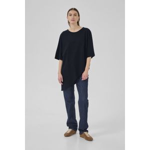 Blouse met lange mouwen LeaMW Box fit black