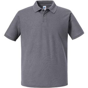 Russell Heren Authentic Eco Piqué Poloshirt (Konvooi Grijs)