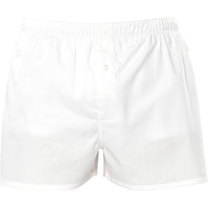 Asquith & Fox Heren Klassiek Elastiek Boksers / Onderkleding (Wit)
