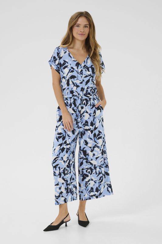 Kaffe, Dames, Jumpsuits & Playsuits, Blauw, Maat: XS Viscose,