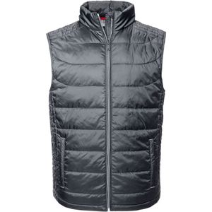 Russell Heren Nano Gewatteerde Bodywarmer (IJzergrijs)